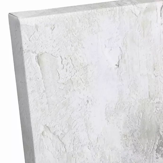 Best Kirklands Home Neutral Painted Tree Square Canvas Art Print Tan