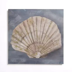 Best Kirklands Home Neutral Seashell Canvas Art Print