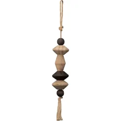Best Kirklands Home Neutral Southwest Wood Bead Tassel