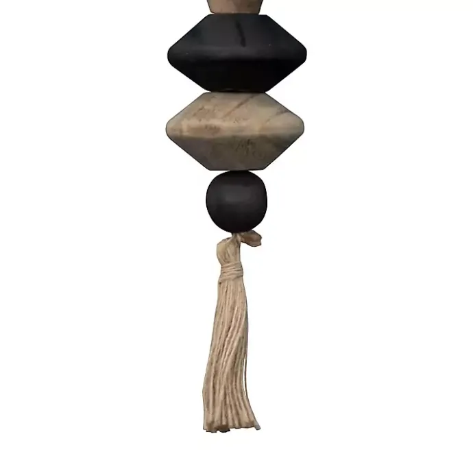 Best Kirklands Home Neutral Southwest Wood Bead Tassel