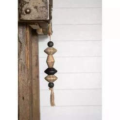 Best Kirklands Home Neutral Southwest Wood Bead Tassel