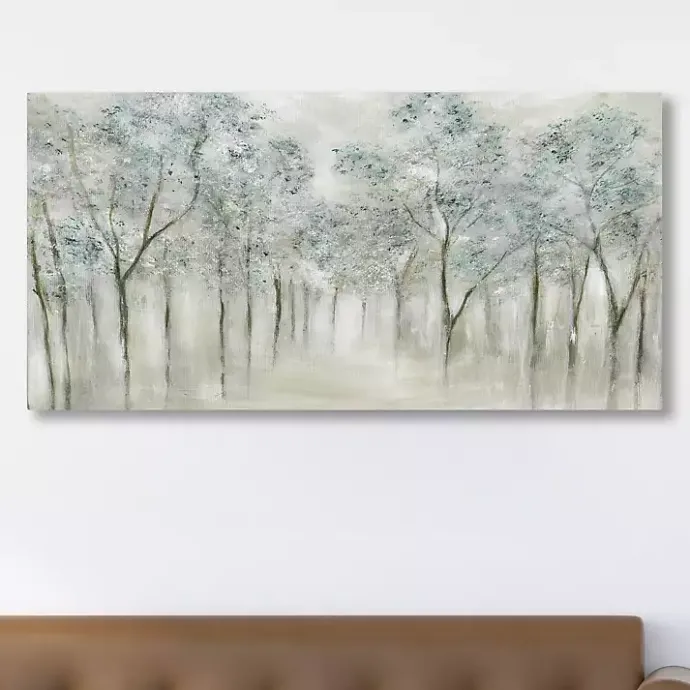 Best Kirklands Home Neutral Spring Giclee Canvas Art Print Gray