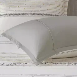 Kirklands Home Neutral Stripe Full/Queen 3-pc. Comforter Set