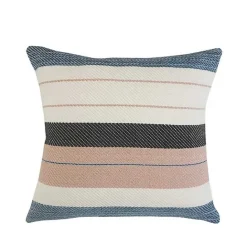 Sale Kirklands Home Neutral Striped Outdoor Pillow