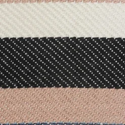 Sale Kirklands Home Neutral Striped Outdoor Pillow