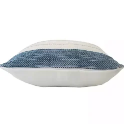 Sale Kirklands Home Neutral Striped Outdoor Pillow