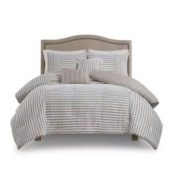 Best Kirklands Home Neutral Striped 5-pc. King Comforter Set