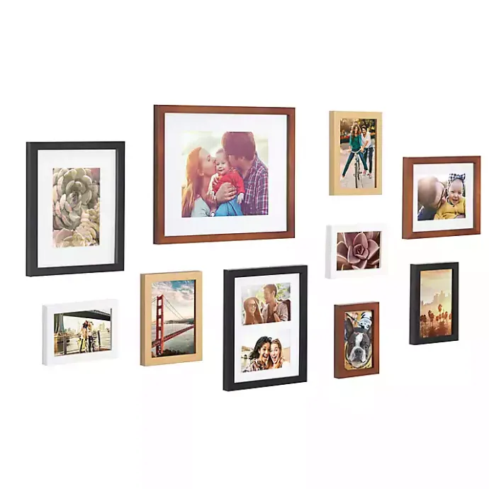 Outlet Kirklands Home Neutral Tones 10-pc. Gallery Wall Frame Set