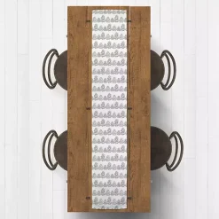 Online Kirklands Home Neutral Tree Patterned Table Runner, 90 in.