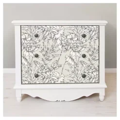 Online Kirklands Home Neutral Tropic Floral Peel & Stick Wallpaper