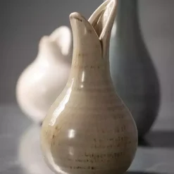 Clearance Kirklands Home Neutral Tulip Bulb Vases, Set of 3