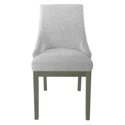 Sale Kirklands Home Neutral Upholstered Barrel Dining Chair Multi