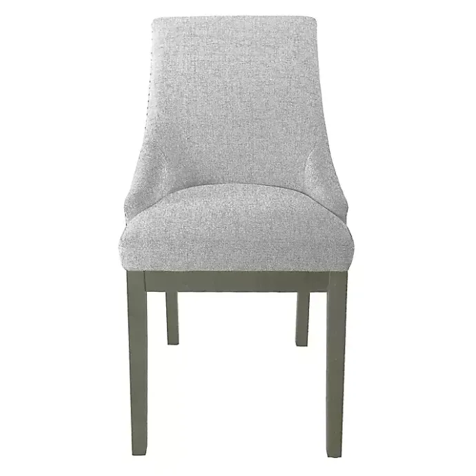 Sale Kirklands Home Neutral Upholstered Barrel Dining Chair Multi