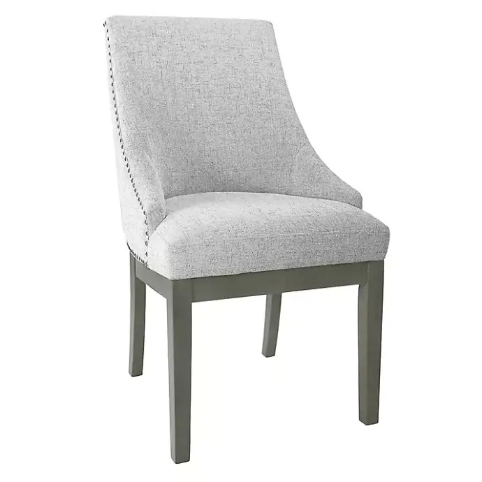 Sale Kirklands Home Neutral Upholstered Barrel Dining Chair Multi