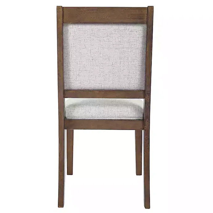 Discount Kirklands Home Neutral Upholstered Wood Frame Chairs, Set of 2 Multi