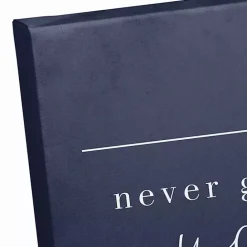 Online Kirklands Home Never Give Up on You Canvas Art Print Blue