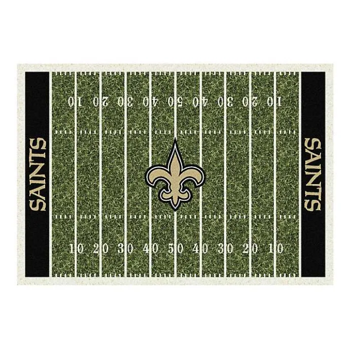 Sale Kirklands Home New Orleans Saints Home Field Area Rug, 6x8 Green