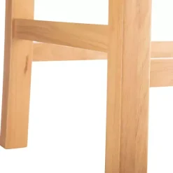 Best Kirklands Home Newport Natural Wood and Rattan Counter Stool Brown