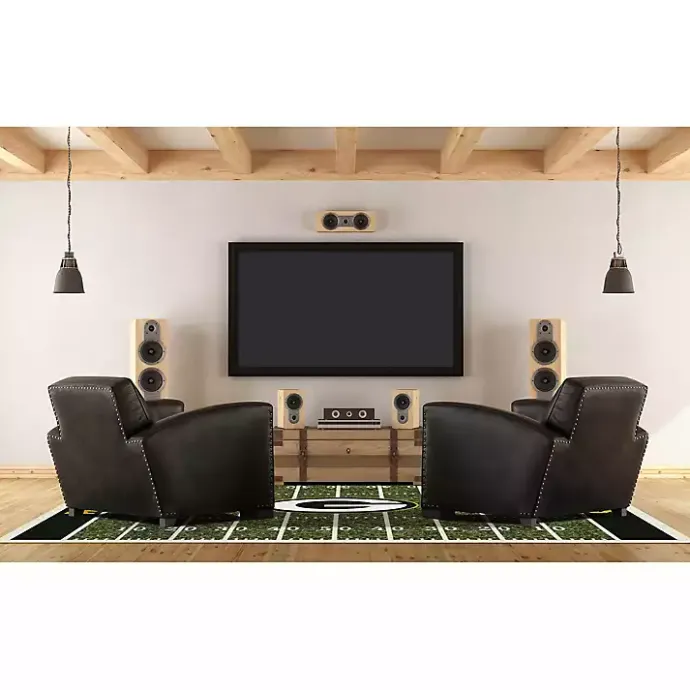 Best Kirklands Home NFL Green Bay Packers Home Field Area Rug, 6x8