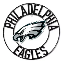 New Kirklands Home NFL Philadelphia Eagles Wrought Iron Wall Plaque