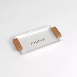 Clearance Kirklands Home Nibble Acacia Wood Serving Tray