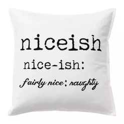 Best Kirklands Home Niceish Definition Christmas Throw Pillow