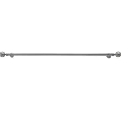Hot Kirklands Home Nickel Blackout Extendable Curtain Rod, 72 in.