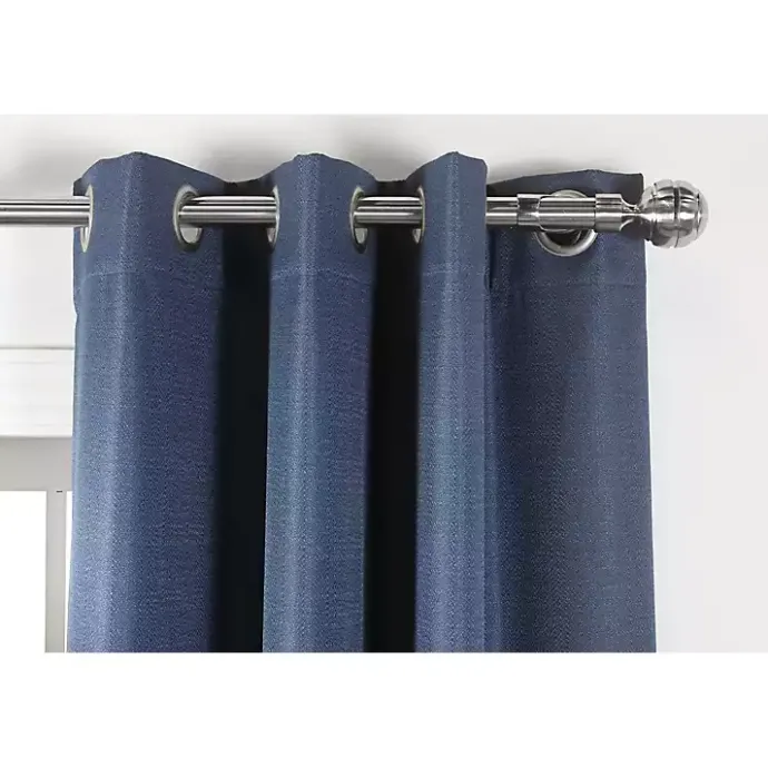 Hot Kirklands Home Nickel Blackout Extendable Curtain Rod, 72 in.