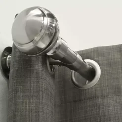 Best Kirklands Home Nickel Blackout Extendable Curtain Rod, 144 in.