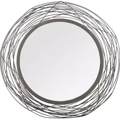 Best Kirklands Home Nixie Black Wire Wall Mirror