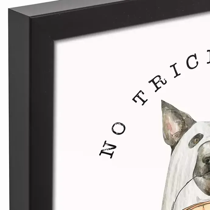 Hot Kirklands Home No Tricks, Only Treats Framed Canvas Art Print