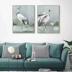 Online Kirklands Home Noble Beauty Framed Canvas Art Prints, Set of 2