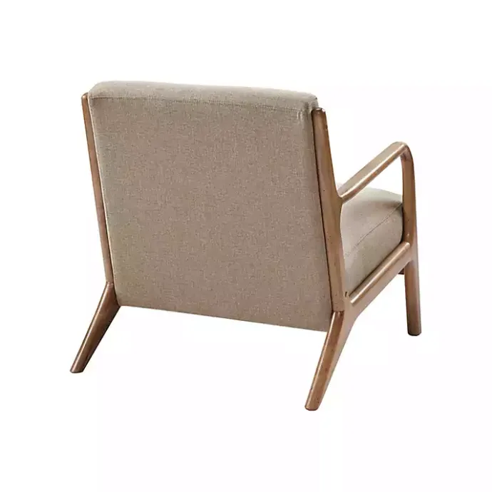Clearance Kirklands Home Nolan Sand Mid-Century Accent Chair Tan