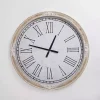 Discount Kirklands Home Norah Distressed Wood Wall Clock