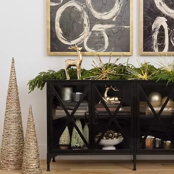 Clearance Kirklands Home Norfolk Pine Garland, 5 ft. Green