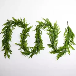 Discount Kirklands Home Norfolk Pine Natural Touch Garland, 15 ft. Green