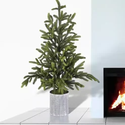 Online Kirklands Home Norway Spruce Potted Christmas Tree