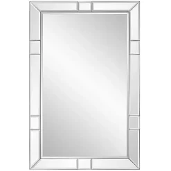 Sale Kirklands Home Notched Bevel Rectangle Wall Mirror