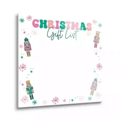 Clearance Kirklands Home Nutcracker Christmas Gift List Dry Erase Board