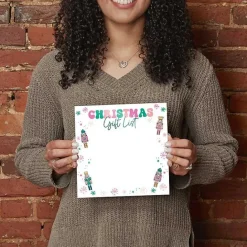 Clearance Kirklands Home Nutcracker Christmas Gift List Dry Erase Board