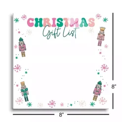 Clearance Kirklands Home Nutcracker Christmas Gift List Dry Erase Board