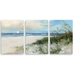 Kirklands Home Oak Island Sunrise Canvas Art Prints, 32x48