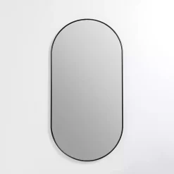 Sale Kirklands Home Oblong Black Nouveau Linear Wall Mirror