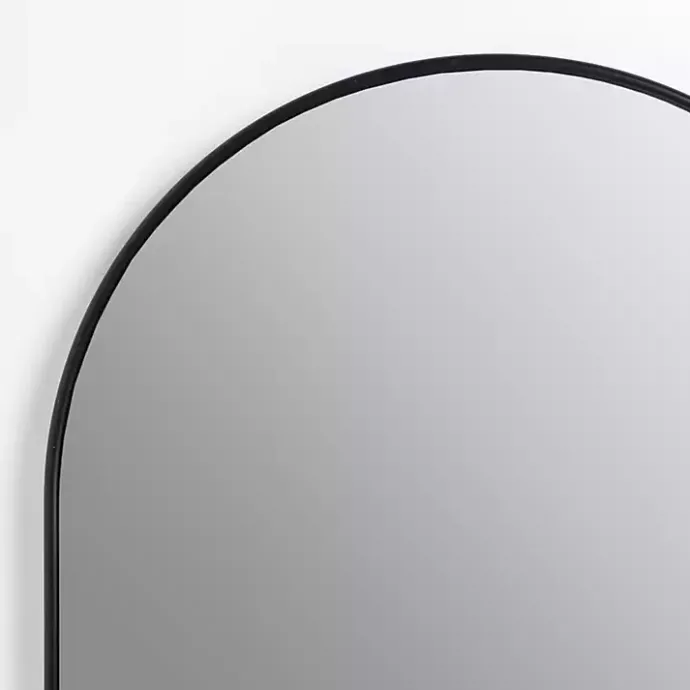 Sale Kirklands Home Oblong Black Nouveau Linear Wall Mirror