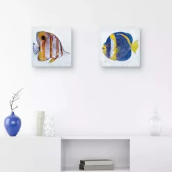 Clearance Kirklands Home Ocean Fish Canvas Art Prints, Set of 2