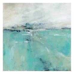 Best Kirklands Home Ocean's Expanse Giclee Canvas Art Print Blue