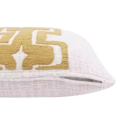 Clearance Kirklands Home Ochre Geometric Stripe Pillow