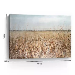 Kirklands Home Ochre Landscape Canvas Art Print Brown