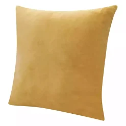 Discount Kirklands Home Ochre Velvet Handmade Throw Pillow Yellow