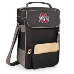 Kirklands Home Ohio State Buckeyes Wine & Cheese Tote Black